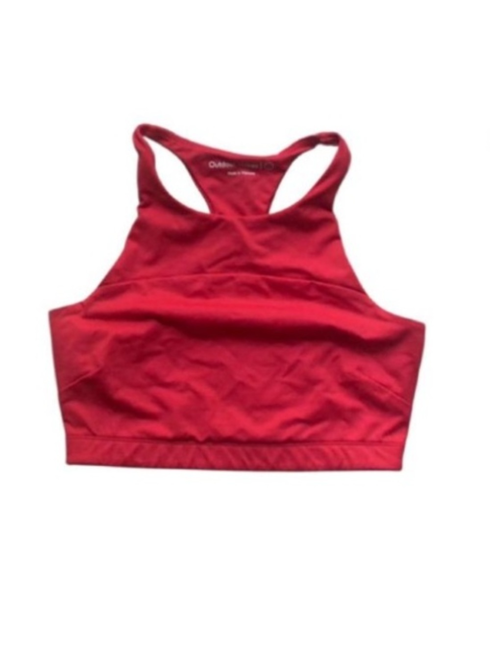 Outdoor Voices Red Racerback Sports Bra
